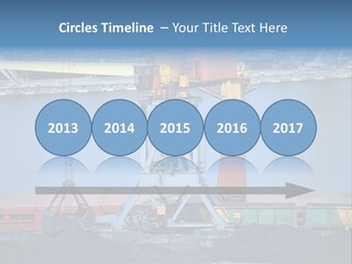 Port Transportation Harbor PowerPoint Template