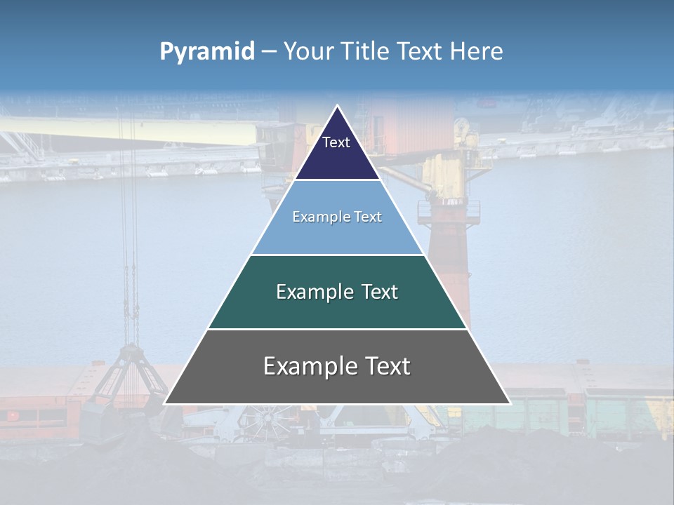Port Transportation Harbor PowerPoint Template