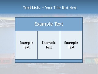Port Transportation Harbor PowerPoint Template