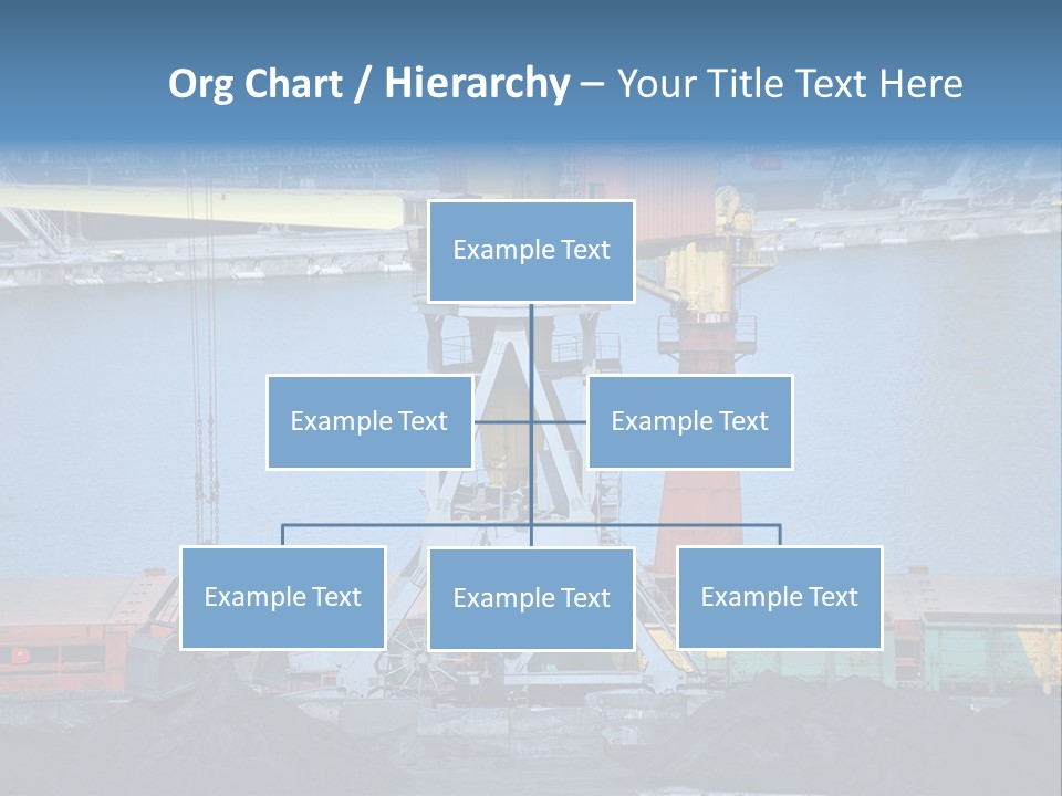 Port Transportation Harbor PowerPoint Template