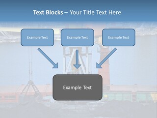 Port Transportation Harbor PowerPoint Template