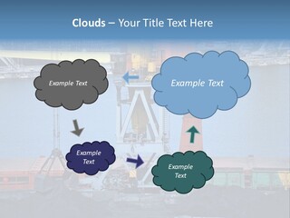 Port Transportation Harbor PowerPoint Template