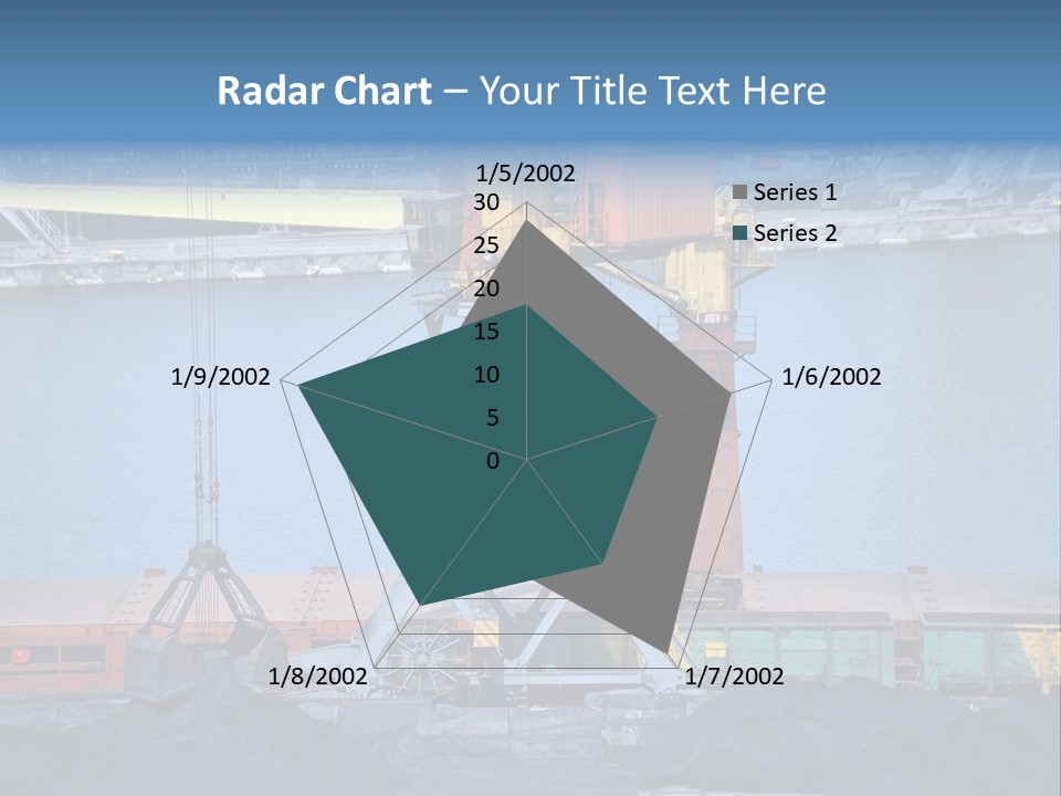 Port Transportation Harbor PowerPoint Template
