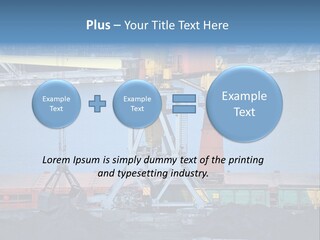 Port Transportation Harbor PowerPoint Template