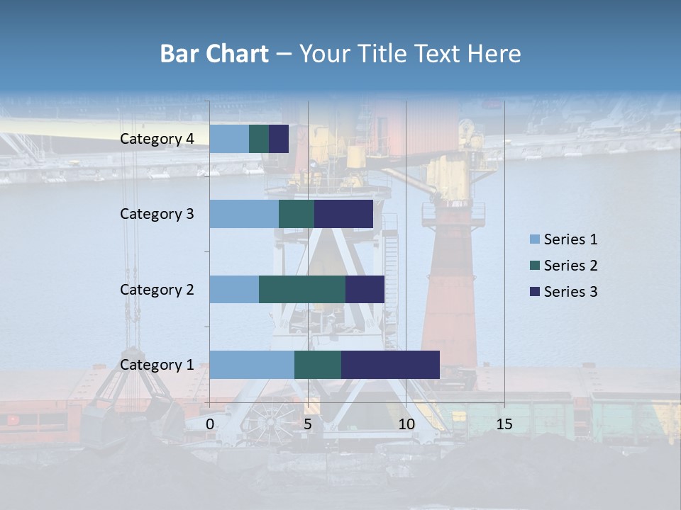 Port Transportation Harbor PowerPoint Template
