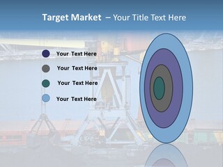 Port Transportation Harbor PowerPoint Template