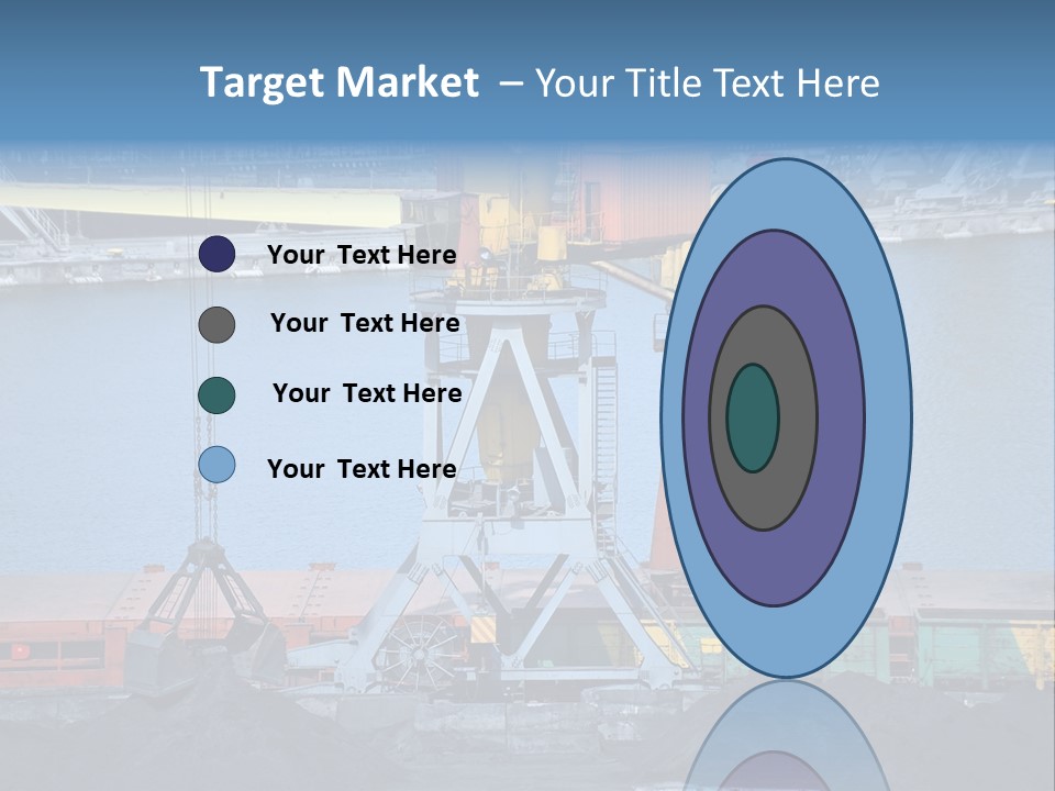 Port Transportation Harbor PowerPoint Template