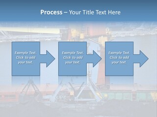 Port Transportation Harbor PowerPoint Template