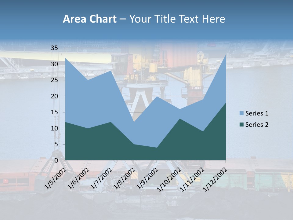 Port Transportation Harbor PowerPoint Template