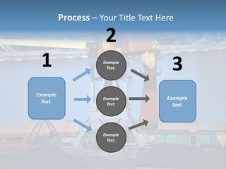 Port Transportation Harbor PowerPoint Template