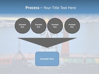 Port Transportation Harbor PowerPoint Template