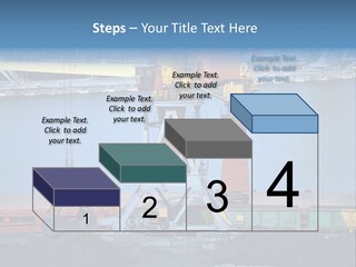 Port Transportation Harbor PowerPoint Template