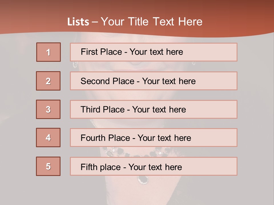Popular People Person PowerPoint Template