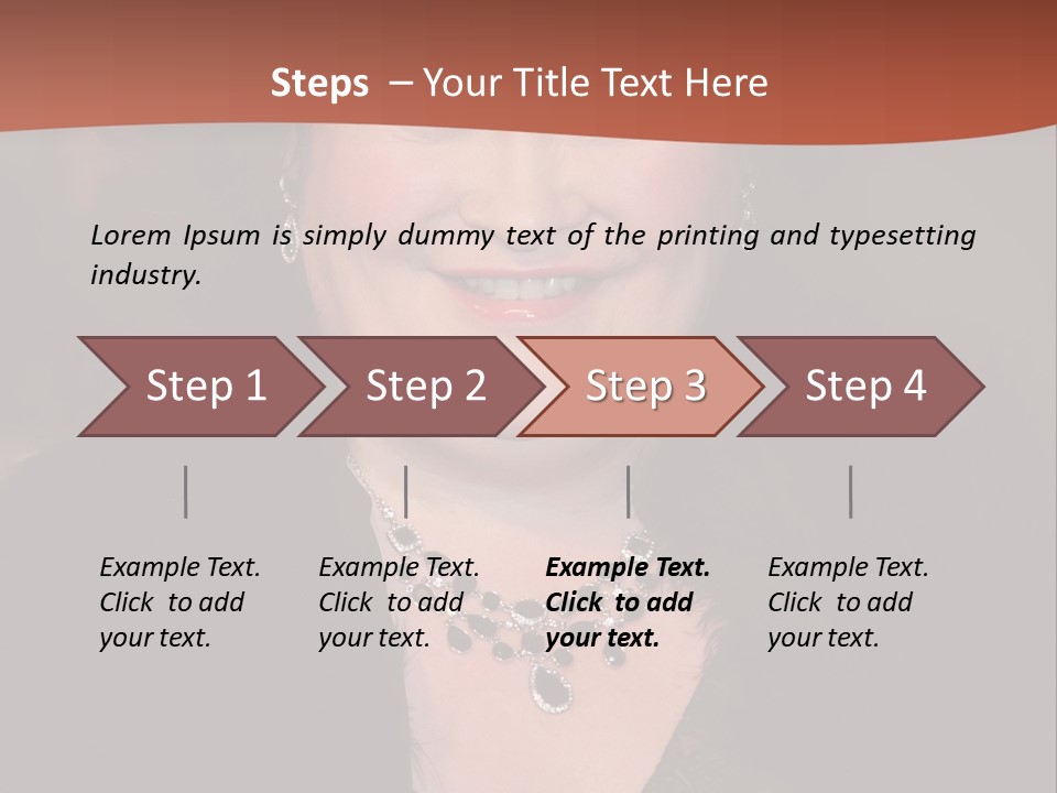 Popular People Person PowerPoint Template