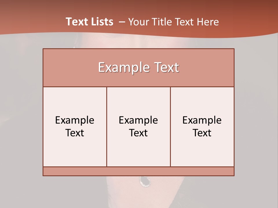 Popular People Person PowerPoint Template