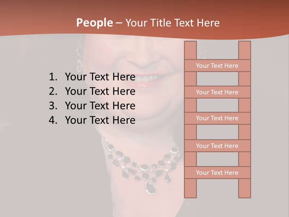 Popular People Person PowerPoint Template
