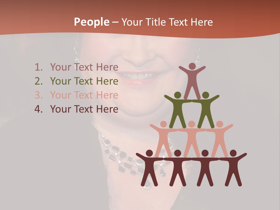 Popular People Person PowerPoint Template