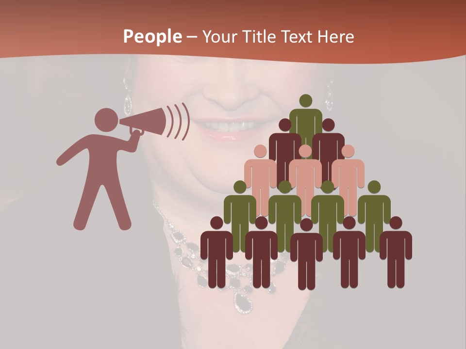 Popular People Person PowerPoint Template