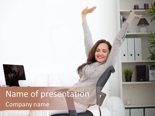 Relax File Break PowerPoint Template