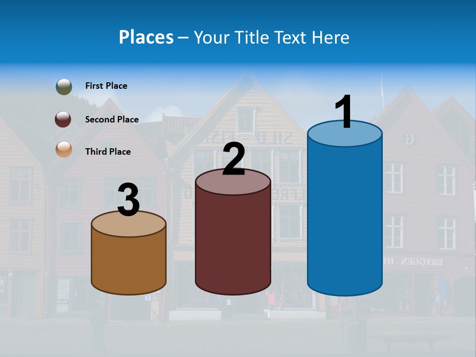 Leaning Fashion Blank Expression PowerPoint Template