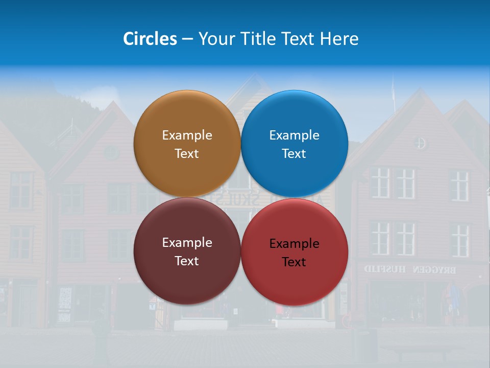 Leaning Fashion Blank Expression PowerPoint Template