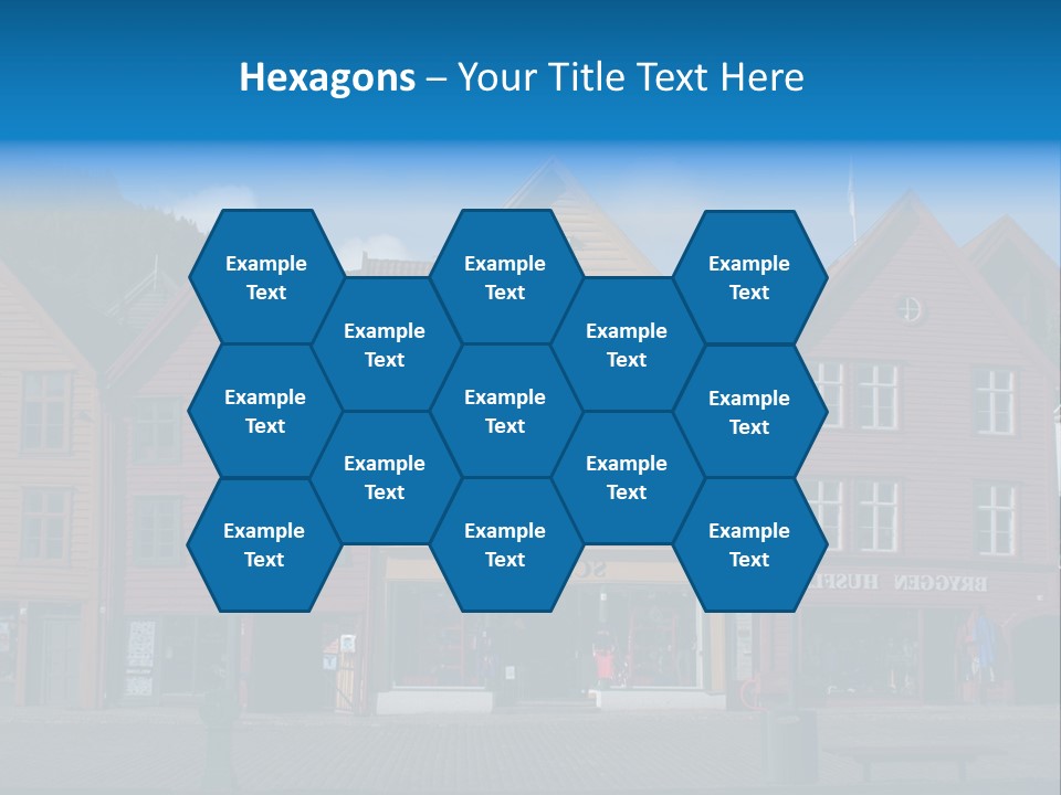 Leaning Fashion Blank Expression PowerPoint Template