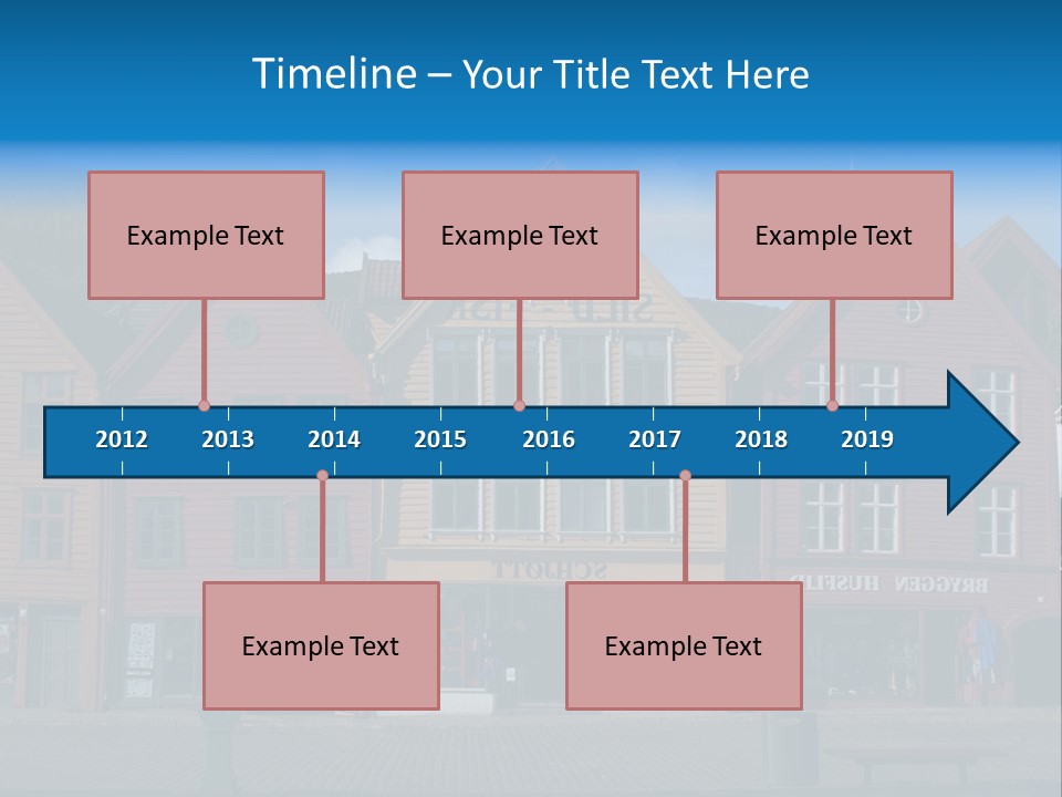 Leaning Fashion Blank Expression PowerPoint Template