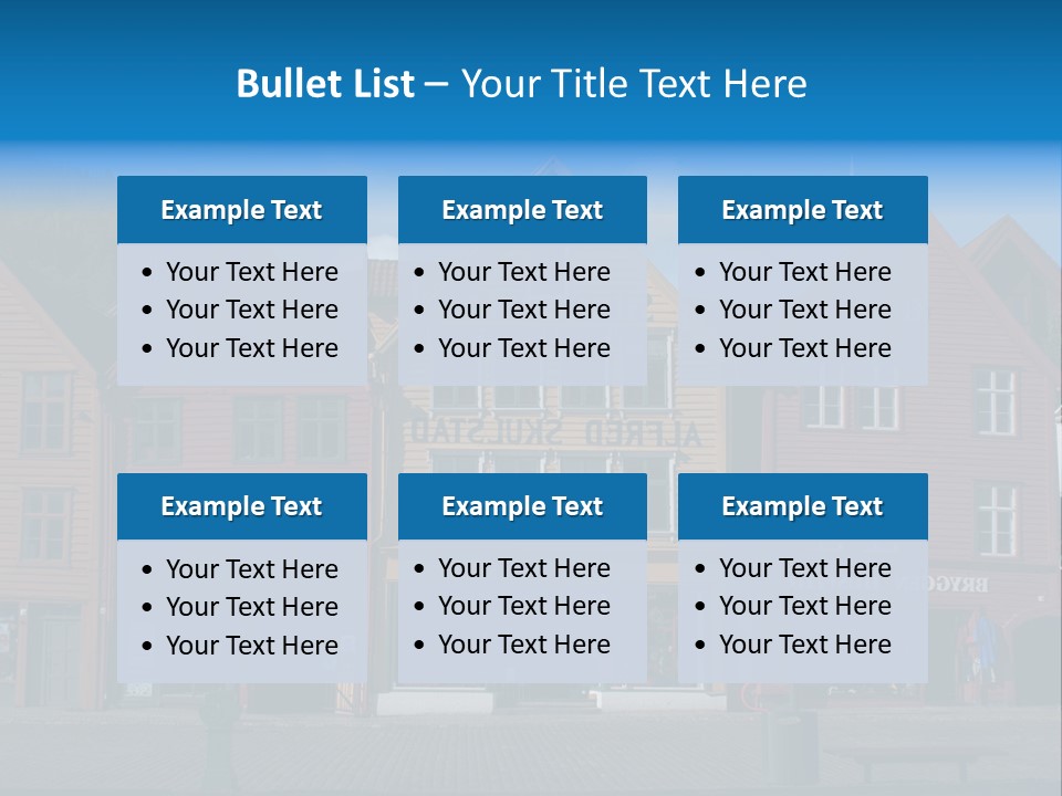 Leaning Fashion Blank Expression PowerPoint Template