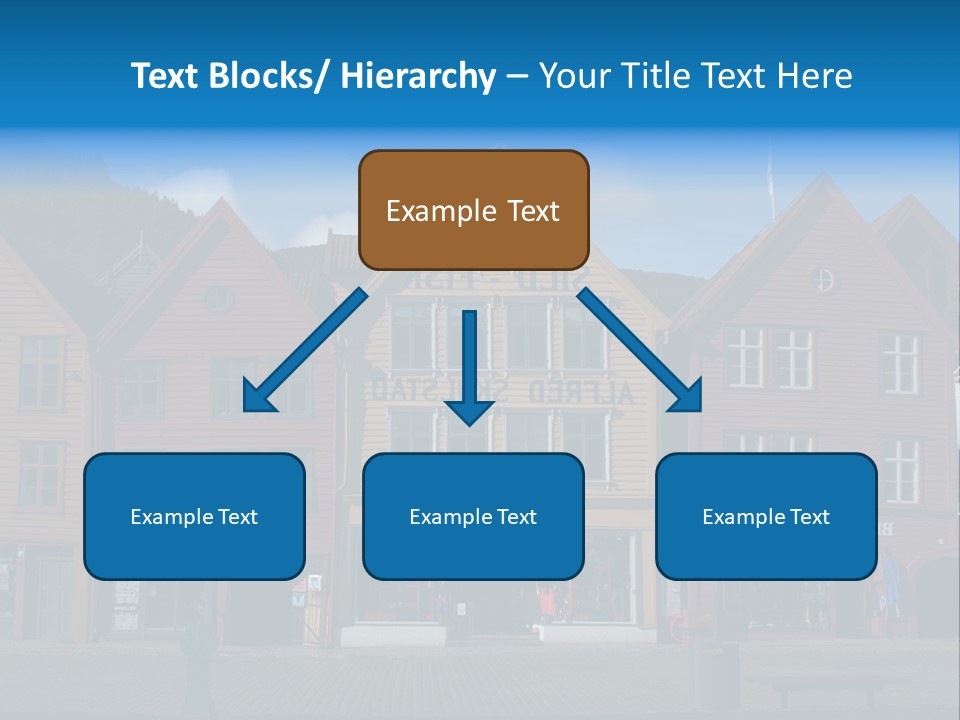 Leaning Fashion Blank Expression PowerPoint Template