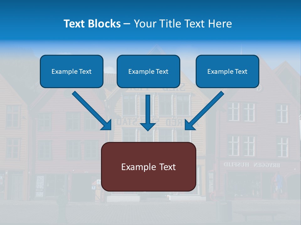 Leaning Fashion Blank Expression PowerPoint Template