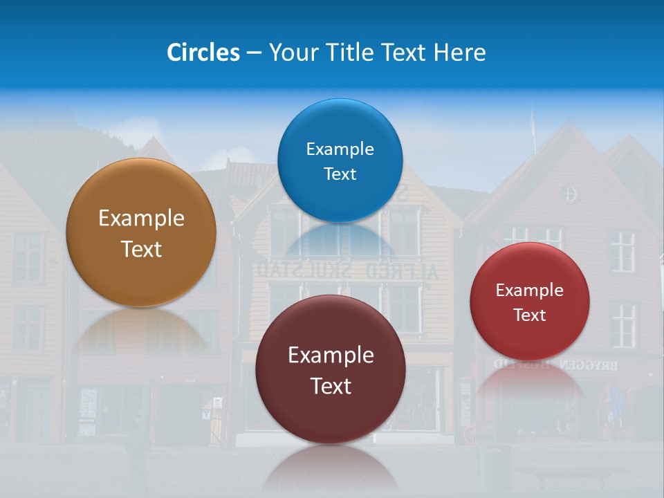 Leaning Fashion Blank Expression PowerPoint Template