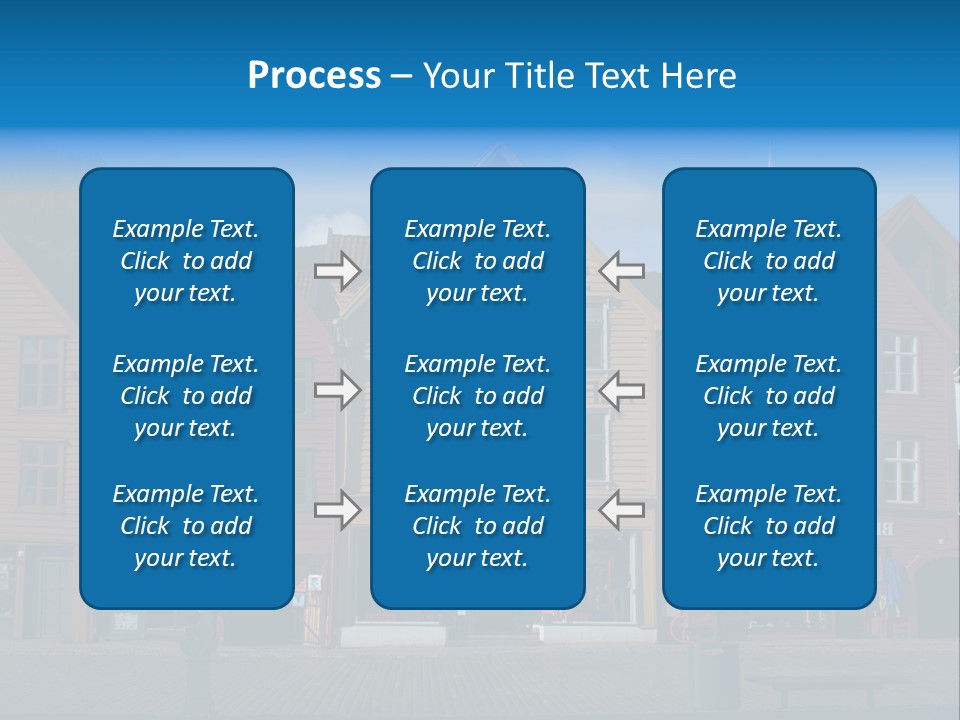 Leaning Fashion Blank Expression PowerPoint Template
