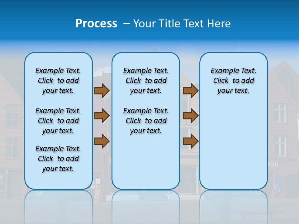 Leaning Fashion Blank Expression PowerPoint Template