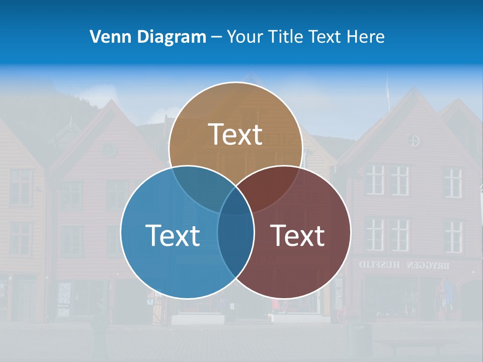 Leaning Fashion Blank Expression PowerPoint Template