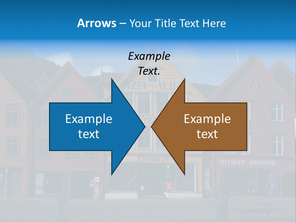 Leaning Fashion Blank Expression PowerPoint Template