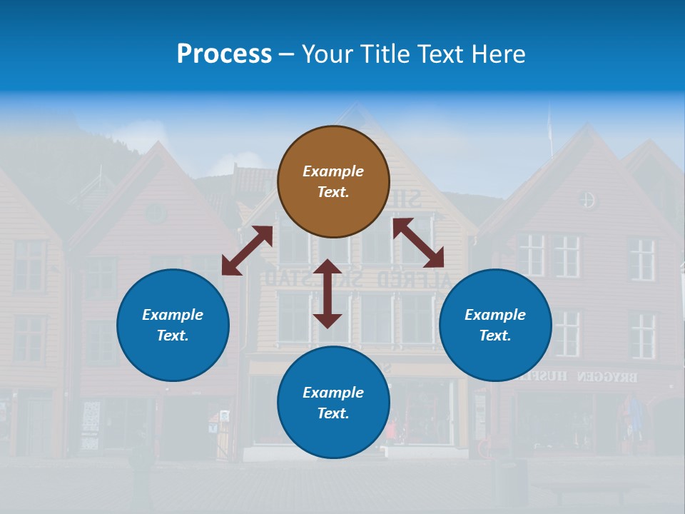 Leaning Fashion Blank Expression PowerPoint Template