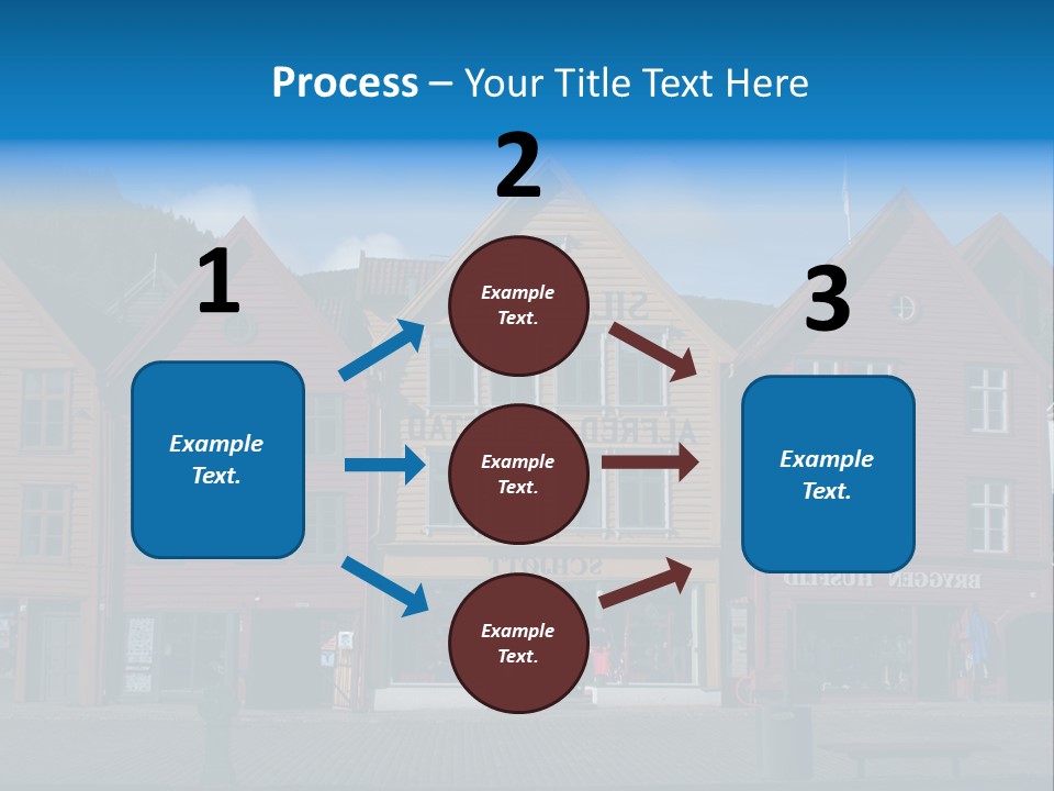 Leaning Fashion Blank Expression PowerPoint Template