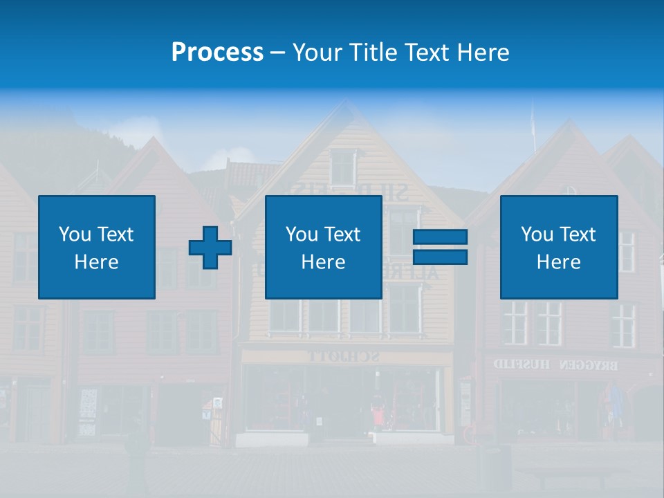 Leaning Fashion Blank Expression PowerPoint Template