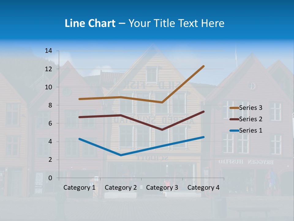 Leaning Fashion Blank Expression PowerPoint Template