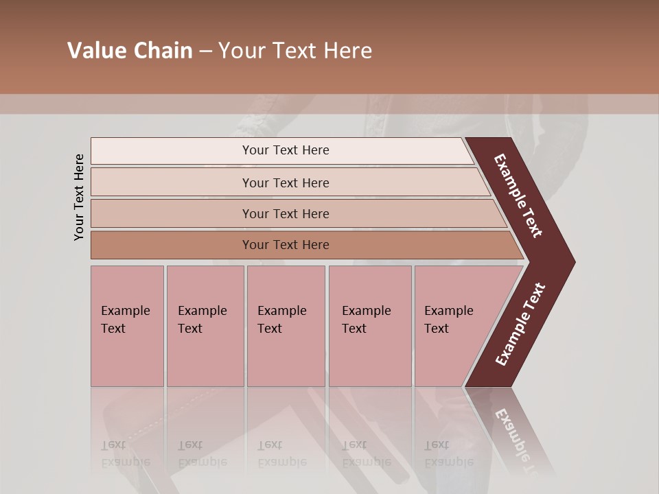 Leaning Fashion Blank Expression PowerPoint Template