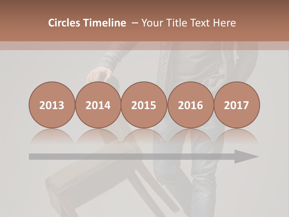 Leaning Fashion Blank Expression PowerPoint Template