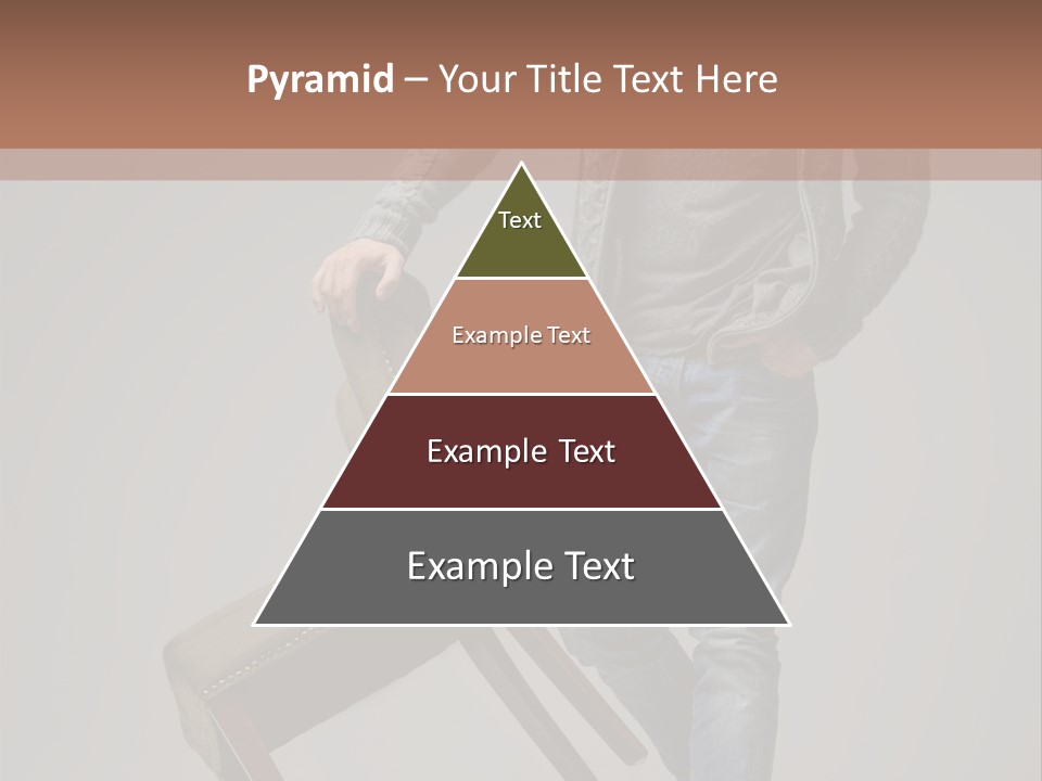 Leaning Fashion Blank Expression PowerPoint Template