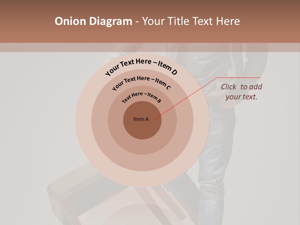 Leaning Fashion Blank Expression PowerPoint Template