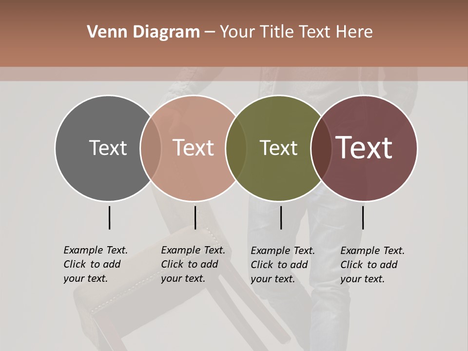 Leaning Fashion Blank Expression PowerPoint Template