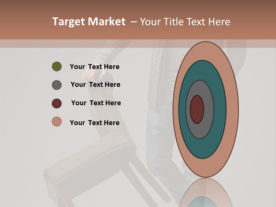 Leaning Fashion Blank Expression PowerPoint Template