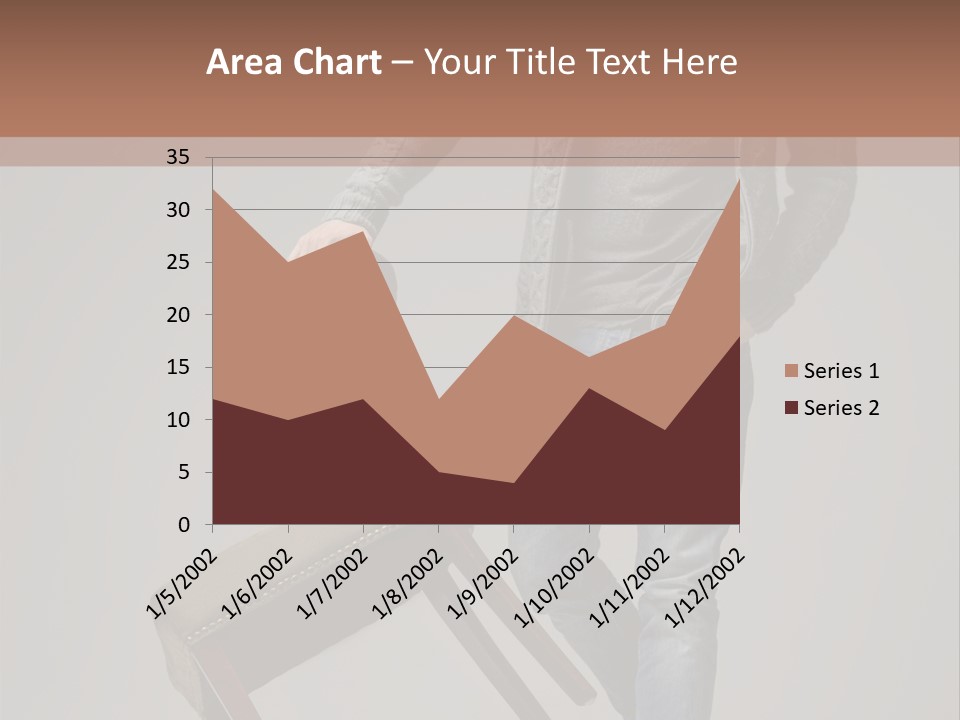 Leaning Fashion Blank Expression PowerPoint Template