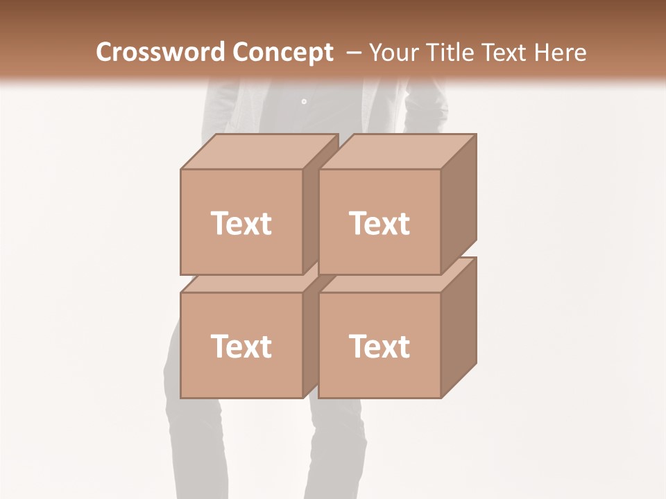 Sunglasses Looking Away Elegance PowerPoint Template