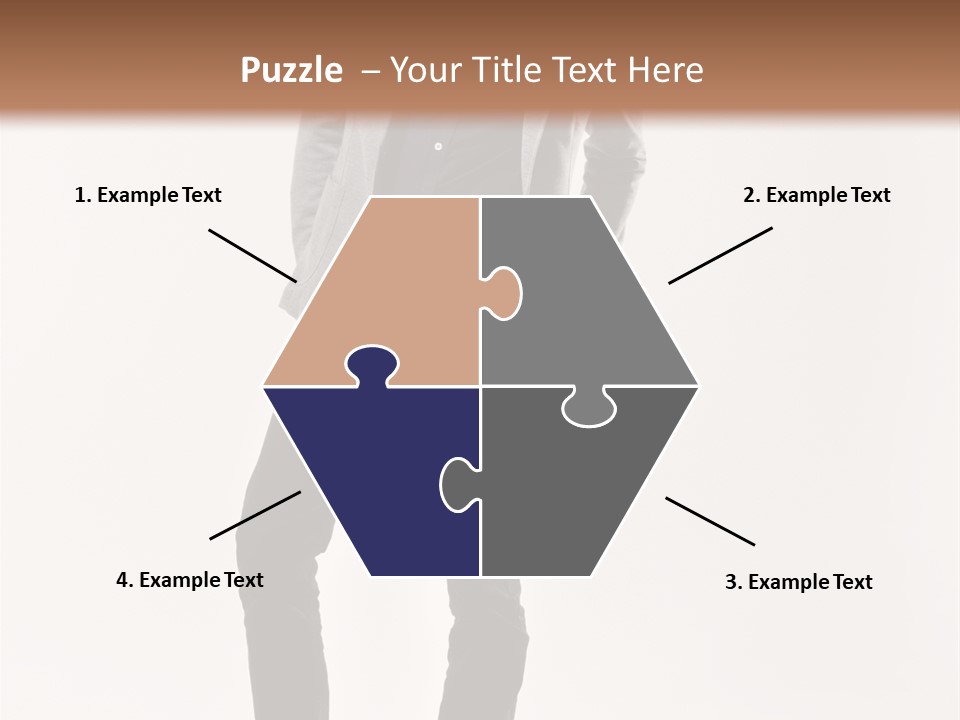 Sunglasses Looking Away Elegance PowerPoint Template