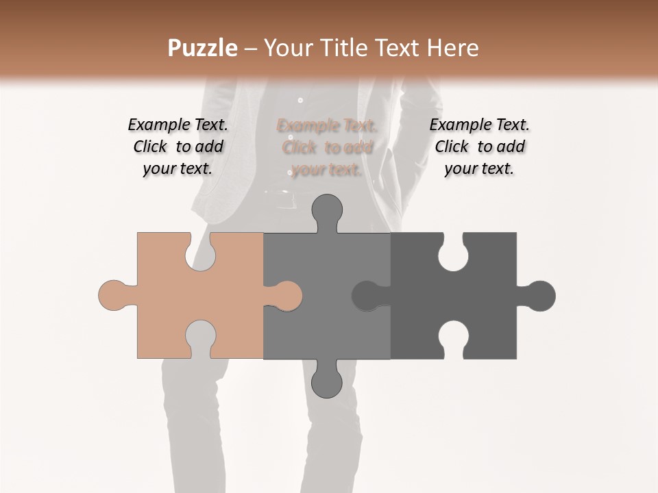 Sunglasses Looking Away Elegance PowerPoint Template