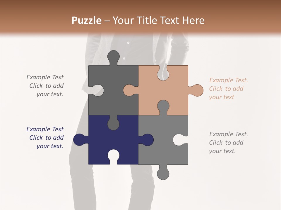 Sunglasses Looking Away Elegance PowerPoint Template